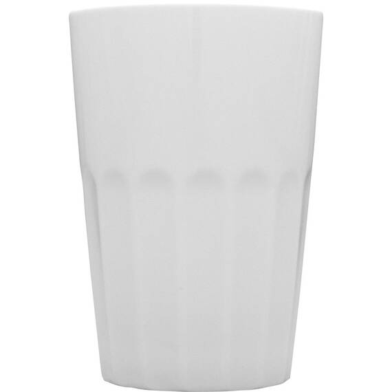 Becher von Lubiana, Porzellan, weiß, Serie Kaszub/Hel 0,4 Liter