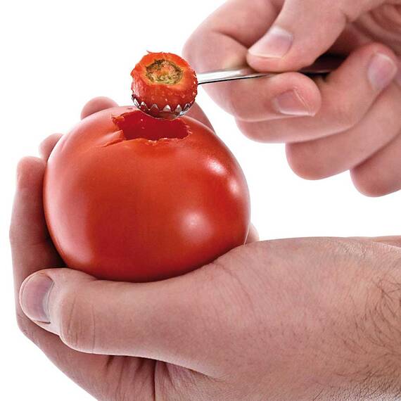 Tomatenentstieler aus Edelstahl