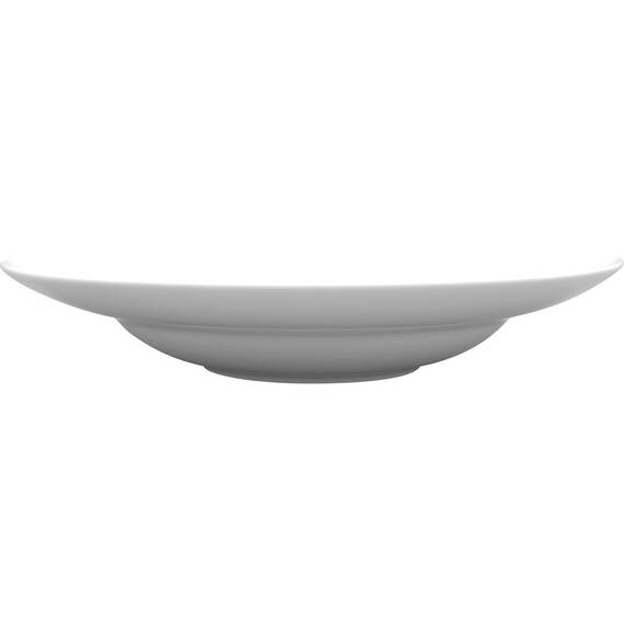 6 Pasta-Teller von Lubiana, Porzellan, weiß, Serie Kaszub/Hel, Ø 290 mm