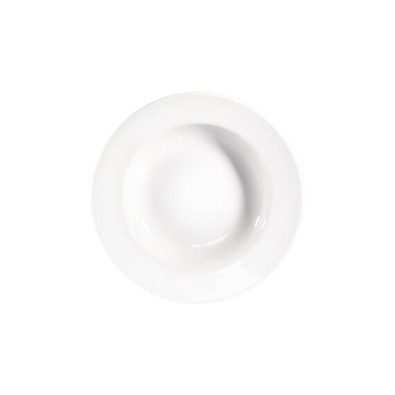 Stalgast 6 tiefe Teller/Suppenteller, reinweißes Hotelporzellan, Serie Isabell, Ø 180 mm, 150 ml