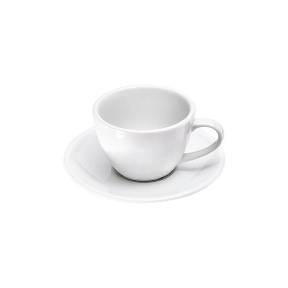 Stalgast 12 Kaffee-Obertassen, reinweißes Hotelporzellan, Serie Isabell, 170 ml