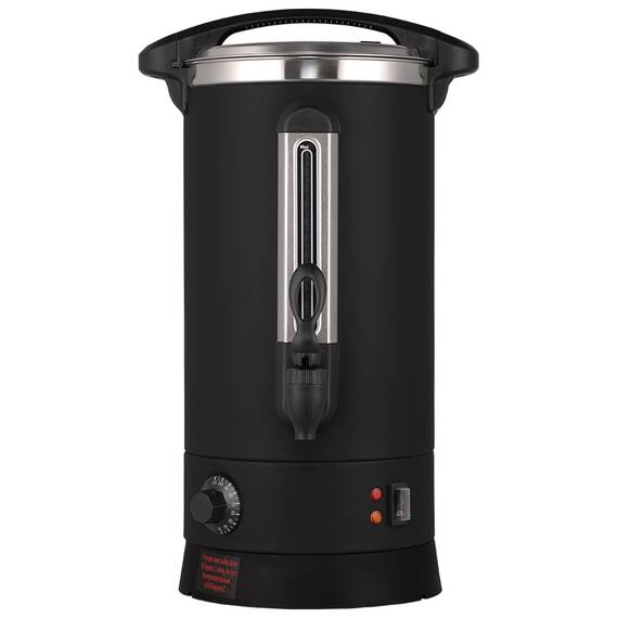 Heißwasser-Spender, GREDIL, schwarz, 20,5 L