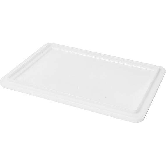 Deckel für Pizzaballenbehälter (400x300x100 mm (BxTxH)) aus Polypropylen 