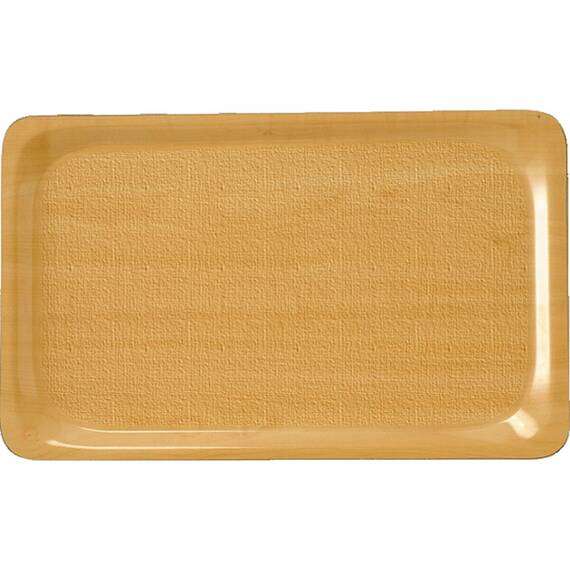 Tablett aus laminiertem Schichtstoff GN 1/1, mit rutschhemmender Oberfläche, Farbe Birke