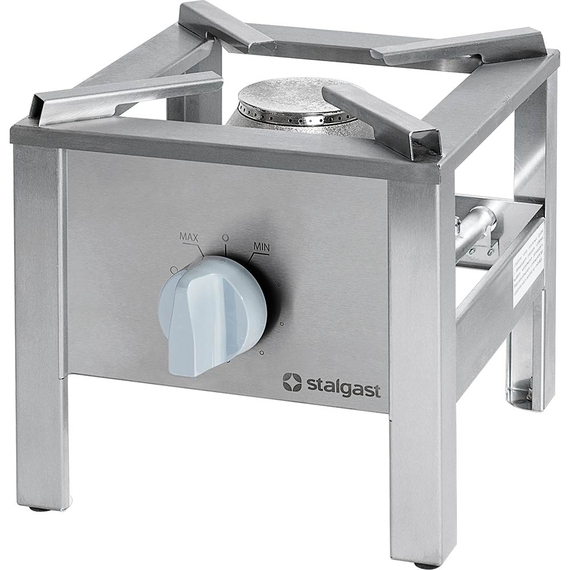 Stalgast Edelstahl Gas-Hockerkocher STANDARD - G30, 340x 398 x 340 mm (BxTxH)