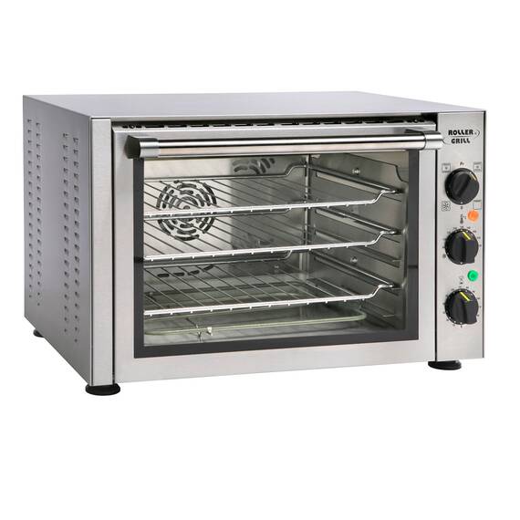 ROLLER GRILL Konvektomat, vier Einschübe, fünf Funktionen, Abmessung 460 x 550 x 335 mm (BxTxH)