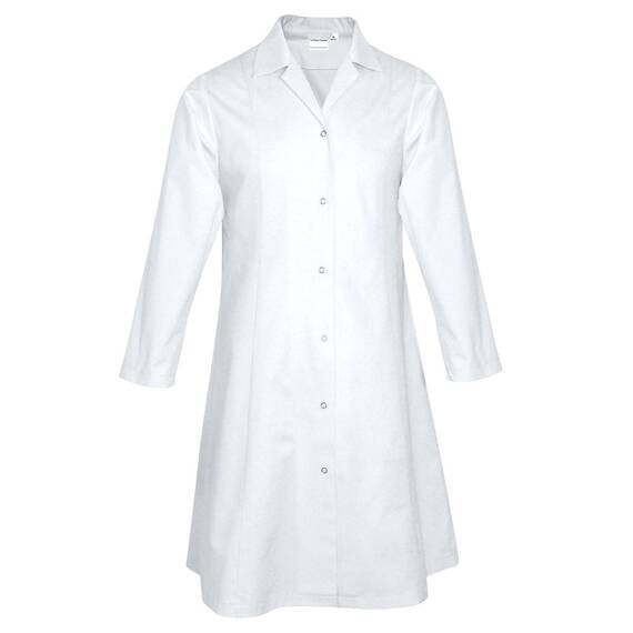 Nino Cucino Damen-Kochjacke langarm, weiß, Größe L