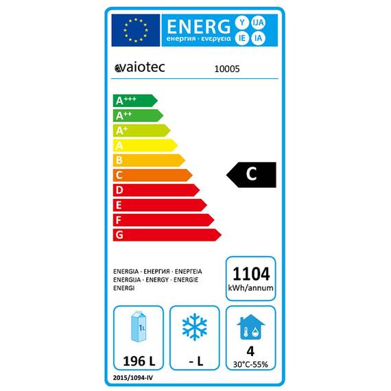 Vaiotec Easyline Kühltisch 700 / 2-türig - Monoblock, Bild 10