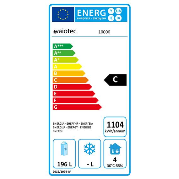 Vaiotec Easyline Kühltisch 700 / 2-türig inkl. Aufkantung - Monoblock, Bild 10
