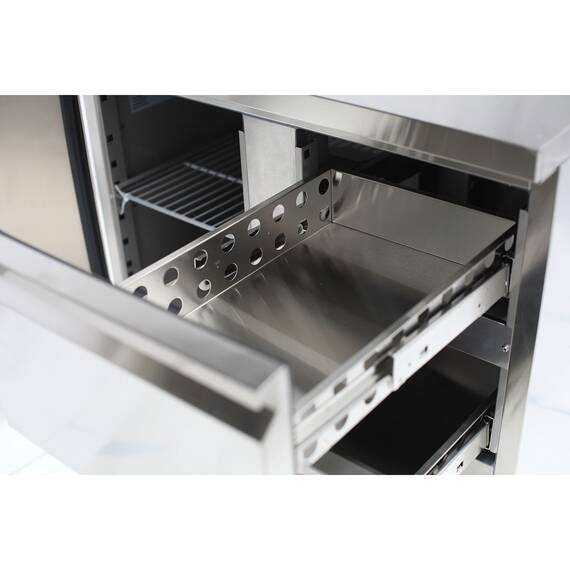 Vaiotec Easyline Kühltisch Mini 700 / 2-fach - mit 4 Schubladen, Bild 8