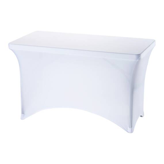 Stalgast Stretchhusse für Buffettische von ca. 1220x610x740 mm (BxTxH mm, weiß
