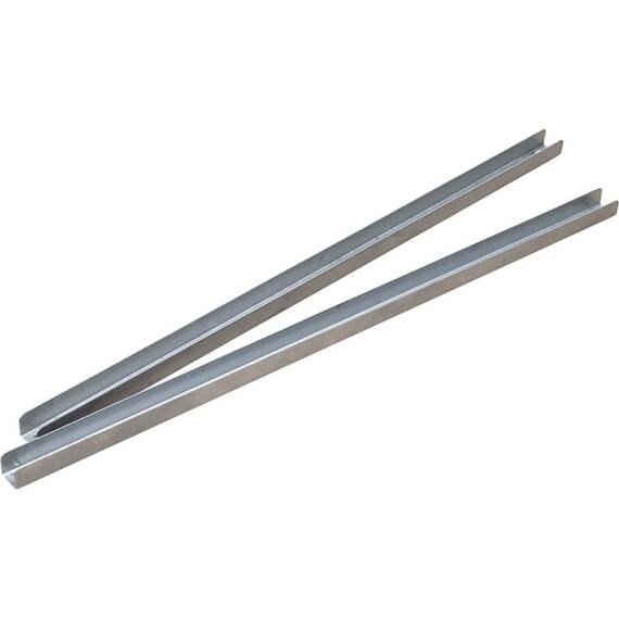 Stalgast Schienenset für GN2/1 Kühlschränke, 20x15x650 mm (BxTxH)