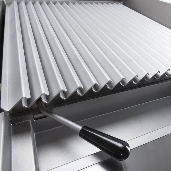 S-Grillrost für Fisch und Meeresfrüchte, passend für Stalgast Lavasteingrill 700 ND, 400 mm Breite