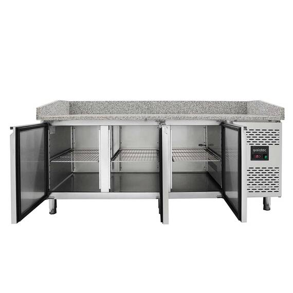 Vaiotec Easyline Pizzakühltisch 800 / 3-türig "grau", Bild 2