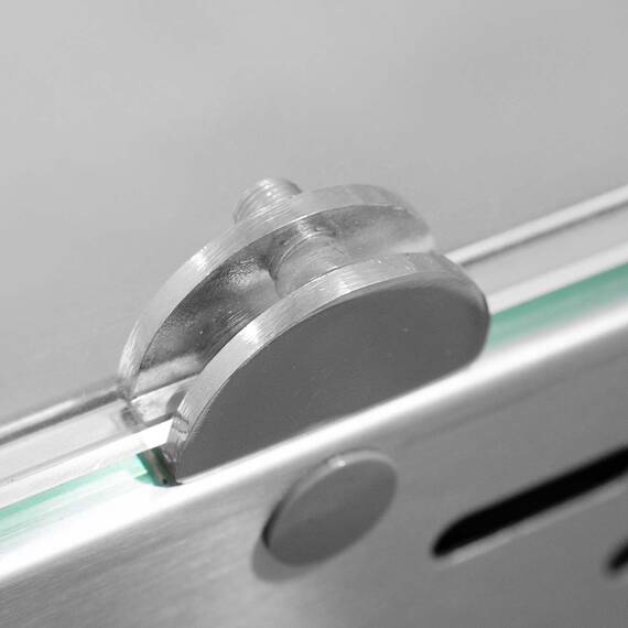 Vaiotec Easyline Kühlaufsatz 380 mit Glasabdeckung 5xGN1/3 + 1xGN1/2 - 1500, Bild 8