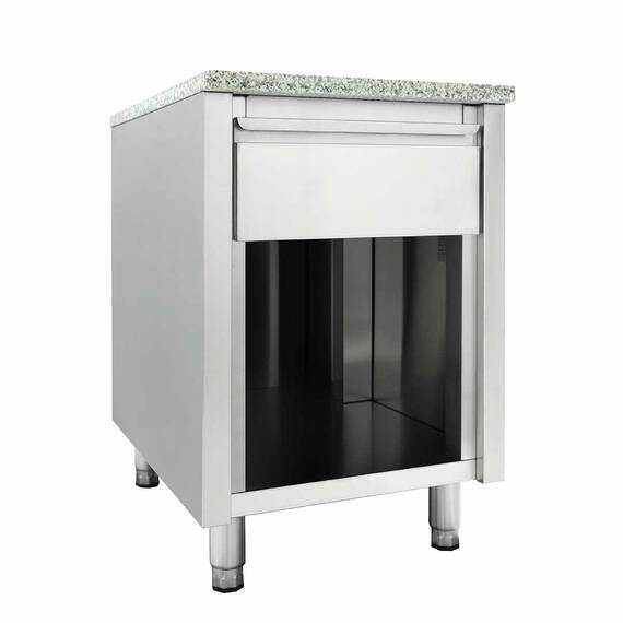 Vaiotec Easyline Kassentisch 800 mit Schublade B:600 "grau", Bild 3