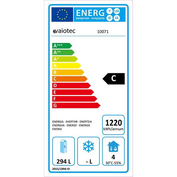 Vaiotec Easyline Pizzakühltisch 800 / 2-türig "schwarz", Bild 10