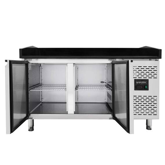 Vaiotec Easyline Pizzakühltisch 800 / 2-türig "schwarz", Bild 2