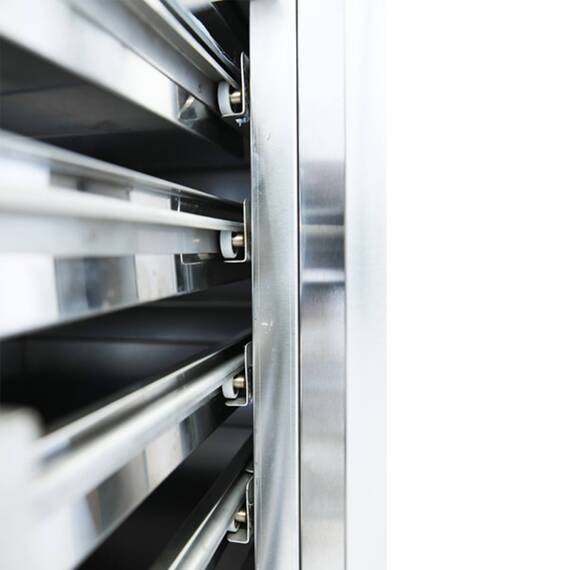 Vaiotec Easyline Pizzakühltisch 800 / 1-türig & 7 Schubladen "schwarz", Bild 4