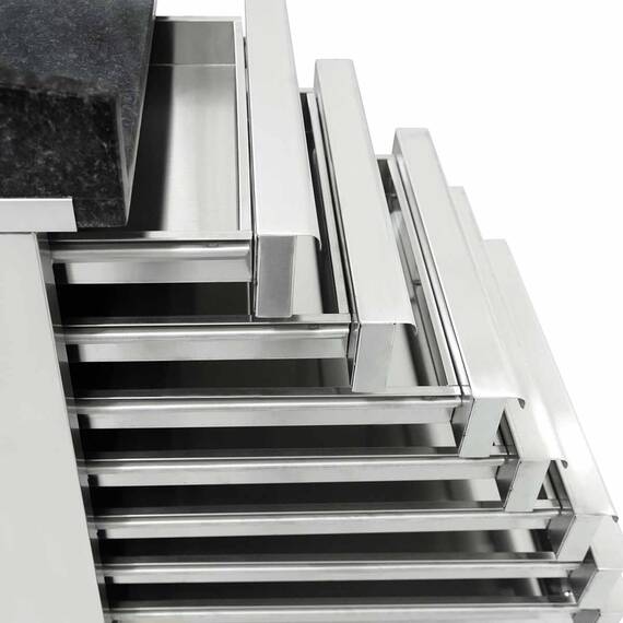 Vaiotec Easyline Pizzakühltisch 800 / 1-türig & 7 Schubladen "schwarz", Bild 5