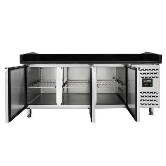 Vaiotec Easyline Pizzakühltisch 800 / 3-türig "schwarz", Bild 4