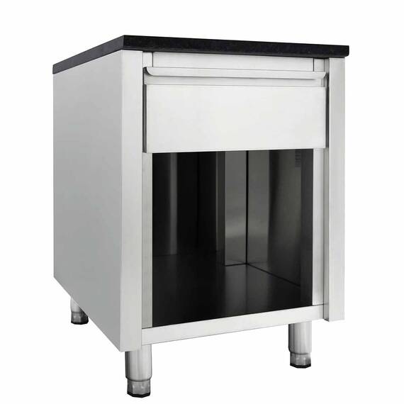 Vaiotec Easyline Kassentisch 800 mit Schublade B:600 "schwarz", Bild 3