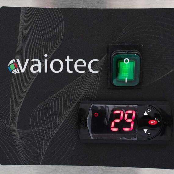 Vaiotec Easyline Kühlaufsatz 380 mit Glasabdeckung 8xGN1/3 - 1800, Bild 4