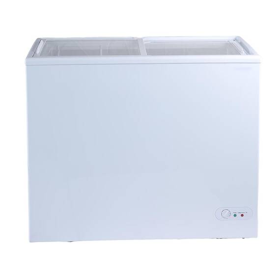 Vaiotec Easyline Tiefkühltruhe 200 mit Glasschiebedeckel