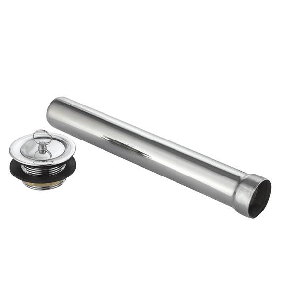 Vaiotec Easyline Stand- Überlaufrohr für Spültische 300mm, Bild 2