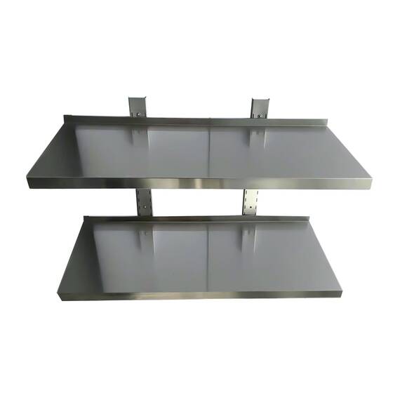 Vaiotec Easyline Wandbord 300 inkl. Konsolen zur Wandbefestigung / 2 Etagen B:2000