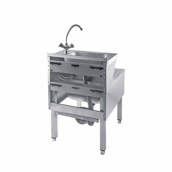 Vaiotec Easyline Handwasch-Ausgusskombination inkl. Mischbatterie 700, Bild 4