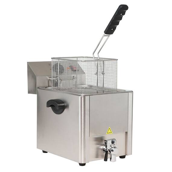 Vaiotec Easyline Elektro Fritteuse 1 Becken mit Ablasshahn 10 Liter, Bild 2