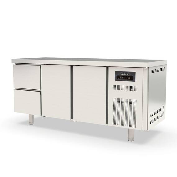 Vaiotec Topline Kühltisch 700 / 3-fach GN1/1 mit 2 Schubladen / 2 Türen
