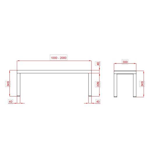 Vaiotec Topline Aufsatzbrücke 300 / 1 Etage B:2000, Bild 2