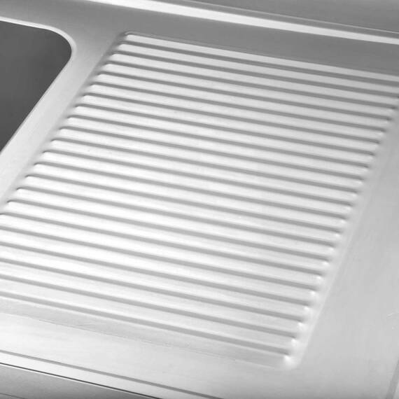 Vaiotec Topline Spültisch 600 / 1 Becken links + Abtropffläche B:1000, Bild 2