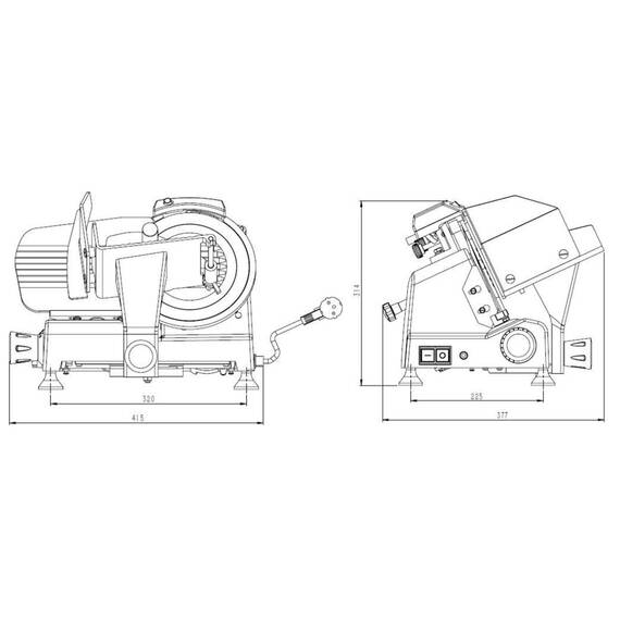 Vaiotec Easyline Aufschnittmaschine 195, Bild 2