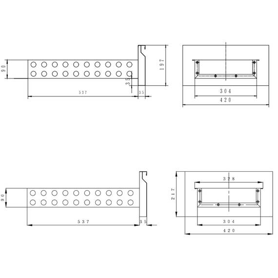 Vaiotec 3er Schubladenset für Kühltische Easyline 700, Bild 2