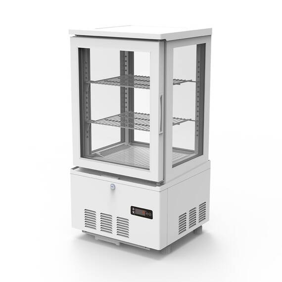 Vaiotec Topline Kühlvitrine 2-fach / 56 Liter "weiß", Bild 3