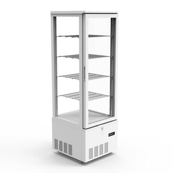 Vaiotec Topline Kühlvitrine 4-fach / 237 Liter "weiß", Bild 2