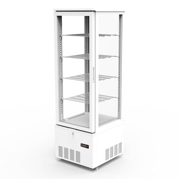 Vaiotec Topline Kühlvitrine 4-fach / 237 Liter "weiß", Bild 3