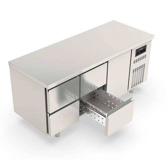 Vaiotec Topline Tiefkühltisch 700 / 3-fach GN1/1 mit 4 Schubladen / 1 Tür, Bild 2