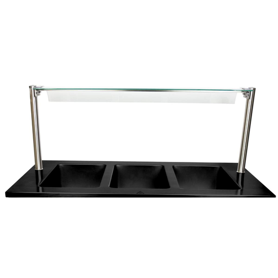 SARO Spuckschutzwand zum Bain Marie Trolley BTS-2