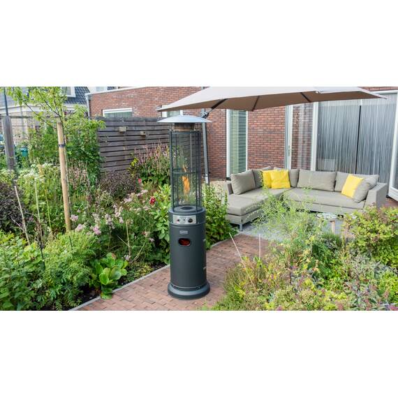 SARO-Gasheizstrahler Modell FLAMEHEATER ROUND 11000