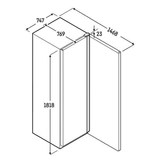 Liebherr FFFBvg 5501 Perfection BlackSteel Gefrierschrank mit NoFrost, Farbe: BlackSteel, Perfection Gefrierschränke mit NoFrost: FFFBvg 5501, Bild 5