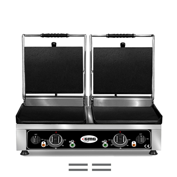 GMG Doppel-Kontaktgrill KG2735DGG, glatt, Variante: KG2735DGG