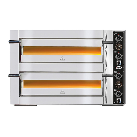 GMG Bello PE 44 DE Pizzaofen 4+4 x 30 cm Ø, Variante: PE 44 DE