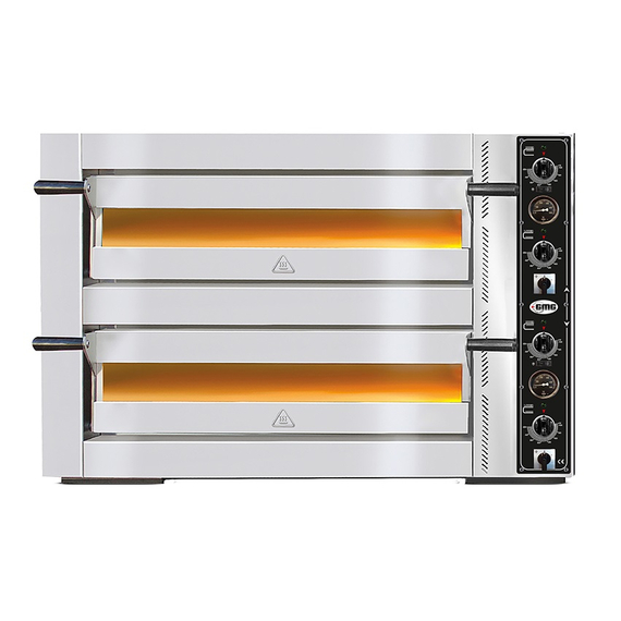 GMG Bello PE 66 DE Pizzaofen 6+6 x 30 cm Ø, Variante: PE 66 DE