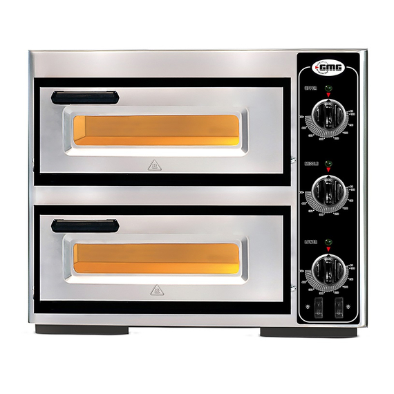 GMG Classic PF 4040 DE3 Pizzaofen 1+1x 39 cm Ø, Ausführung: PF 4040 DE3