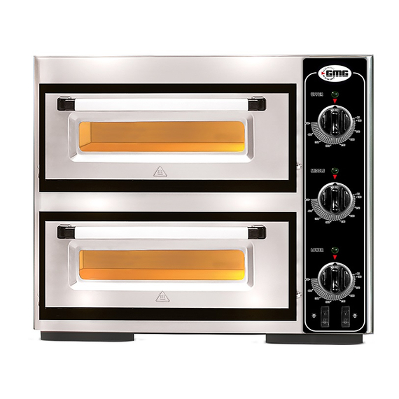 GMG Classic PF 5050 DE3 Pizzaofen 4+4 x 25 cm Ø, Variante: PF 5050 DE3