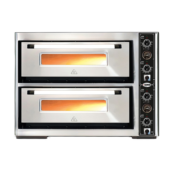GMG Classic Lux PF 70105 L Pizzaofen 6+6 x 33 cm Ø, Variante: PF 70105 L